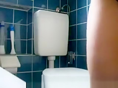 Crazy Masturbation In Bathroom