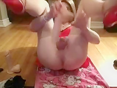 Amazing Homemade Shemale movie with Solo, Dildos/Toys scenes