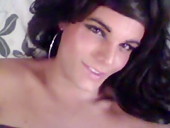 Best Amateur Shemale movie with Solo, Masturbation scenes