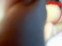 Crazy Amateur Shemale record with Brunette, Lingerie scenes