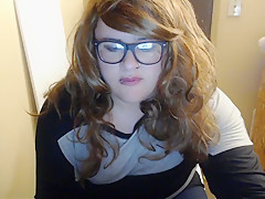Crazy Homemade Shemale video with Dildos/Toys, Solo scenes