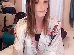 Fabulous Homemade Shemale clip with Small Tits, Cumshot scenes
