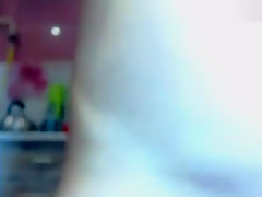Naked beauty BlondinkaVIP in kitchen