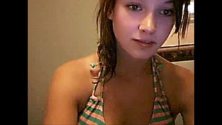 Web teen is getting crazy in private cam show w…