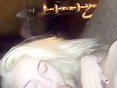 Crazy amateur Blonde, Webcam sex scene