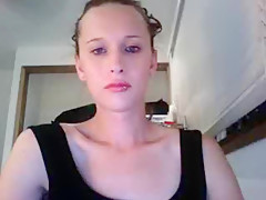 Crazy Amateur Shemale record with Dildos/Toys, Masturbation scenes