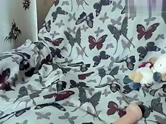 Naked Sexdetka777 on the couch